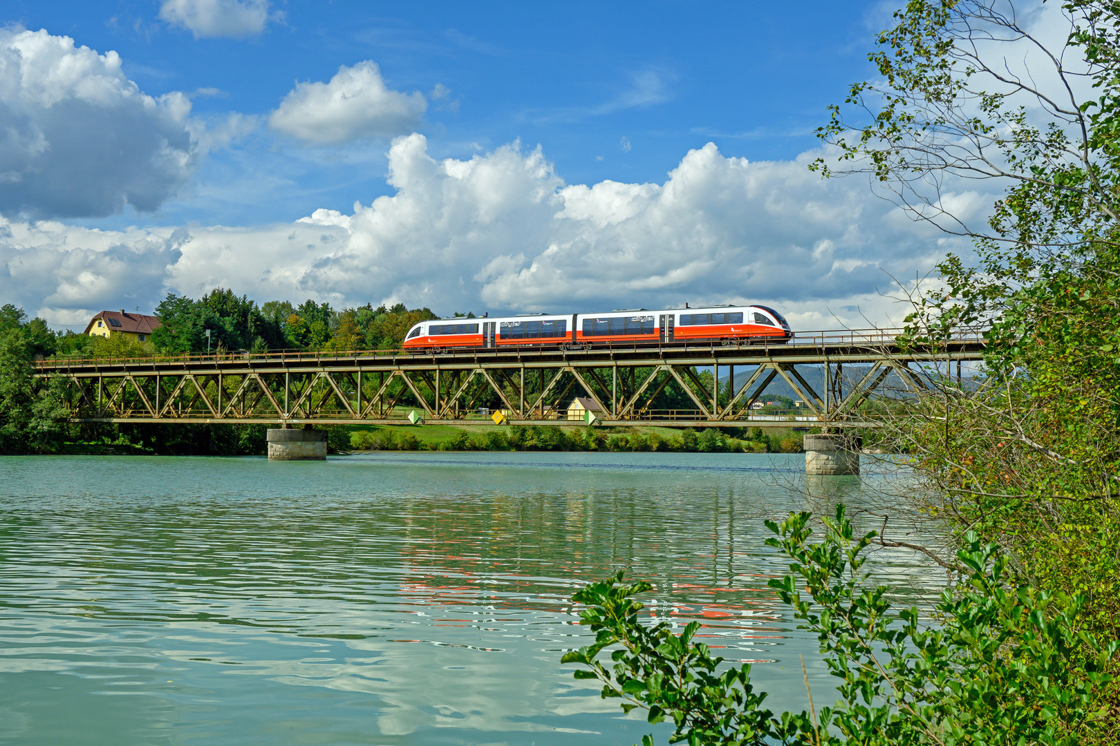 Die alte Draubrücke