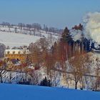 Die alte Fabrik im Winter