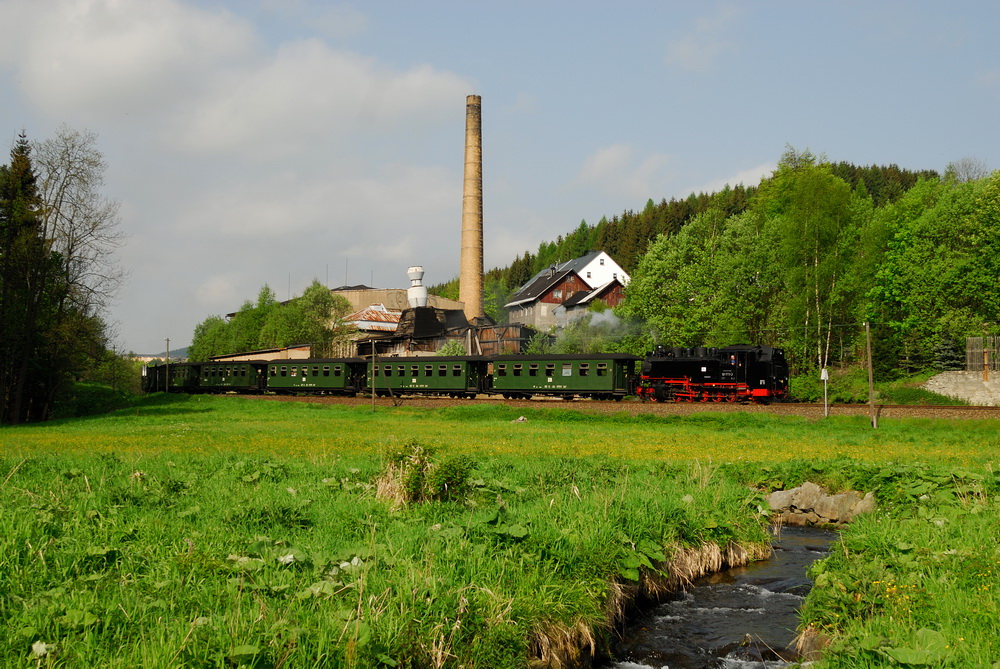 die alte Fabrik in Hammerunterwiesenthal Foto & Bild schmalspur