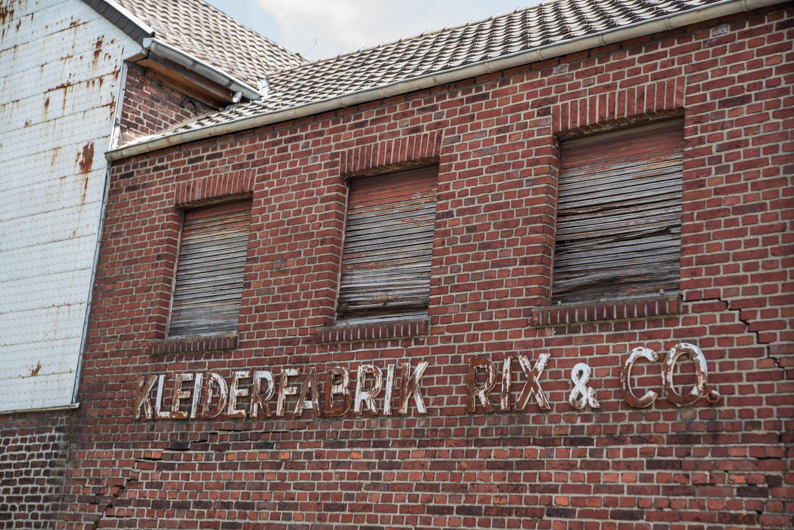 die alte Fabrik in Immerath wird dann auch abgerissen