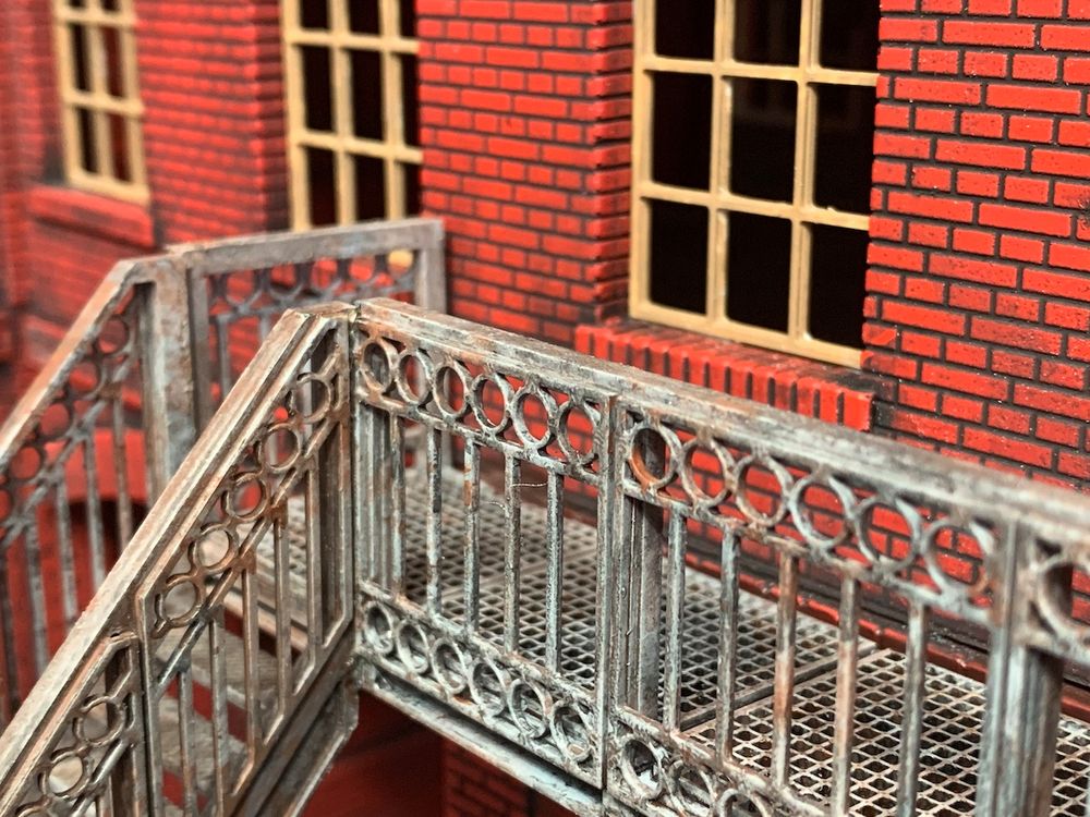 Die alte Fabrik - Rusty Handrail   (1:32  1/32)