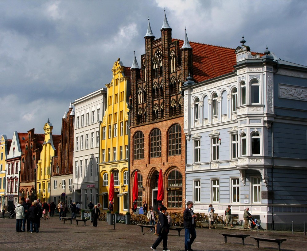 Die alte Hansestadt STRALSUND.