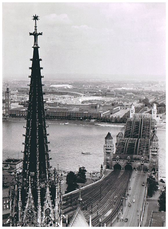 Die alte Hohenzollernbrücke