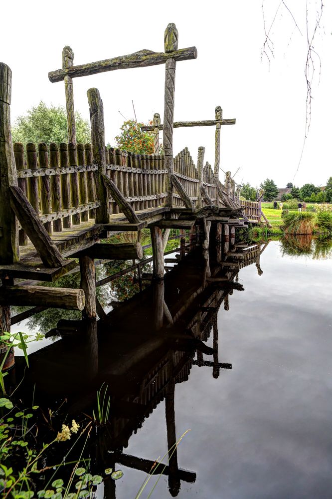 Die alte Holzbrücke