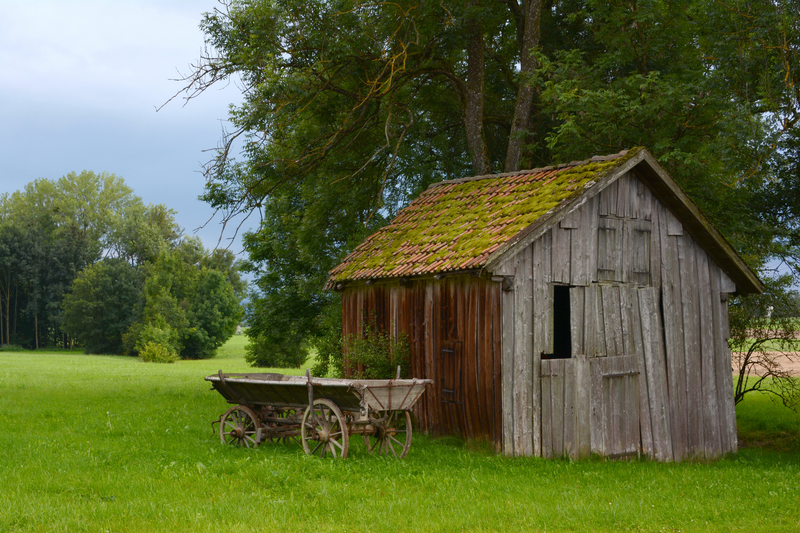 Die alte Hütte...