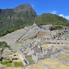 Die alte Inka-Stadt Machu Picchu in Peru