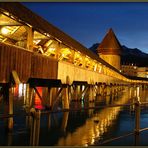 Die alte Kappelerbrücke in Luzern / CH