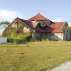 Die alte Kirche in Bacolor nahe des Pinatubo