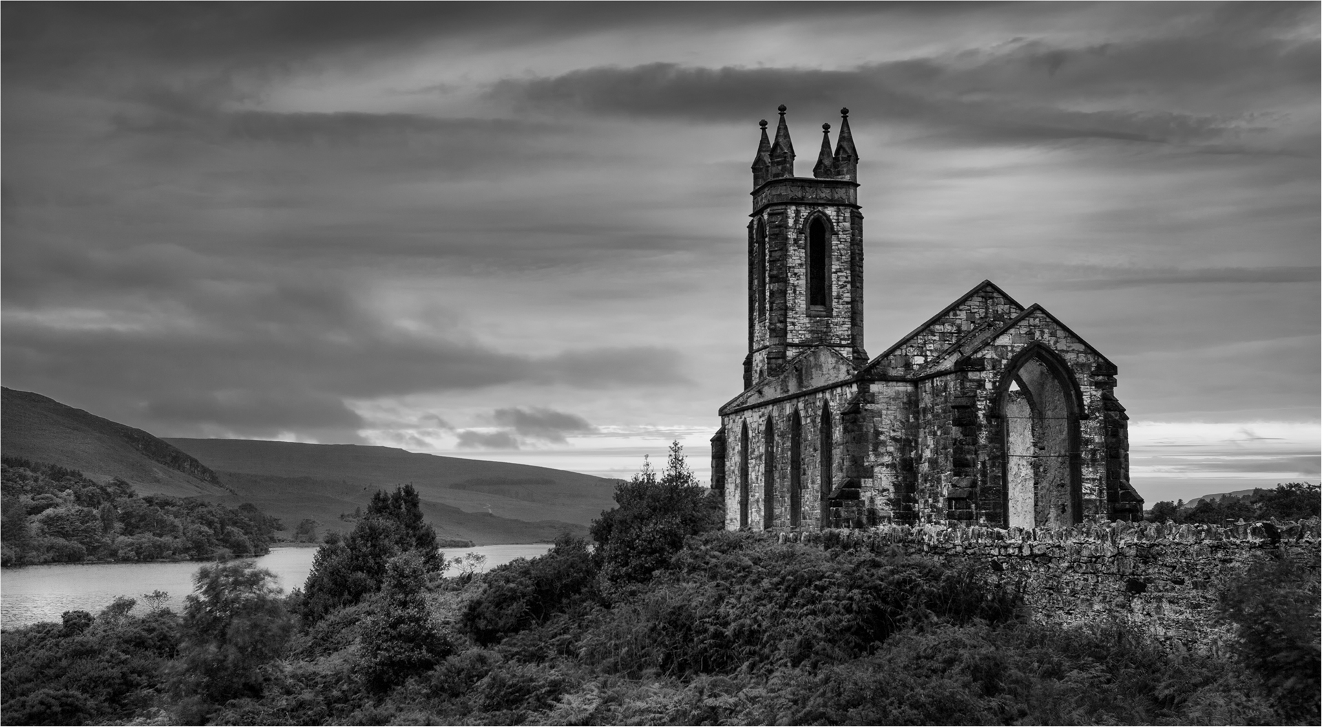 Die alte Kirche von Dunlewey