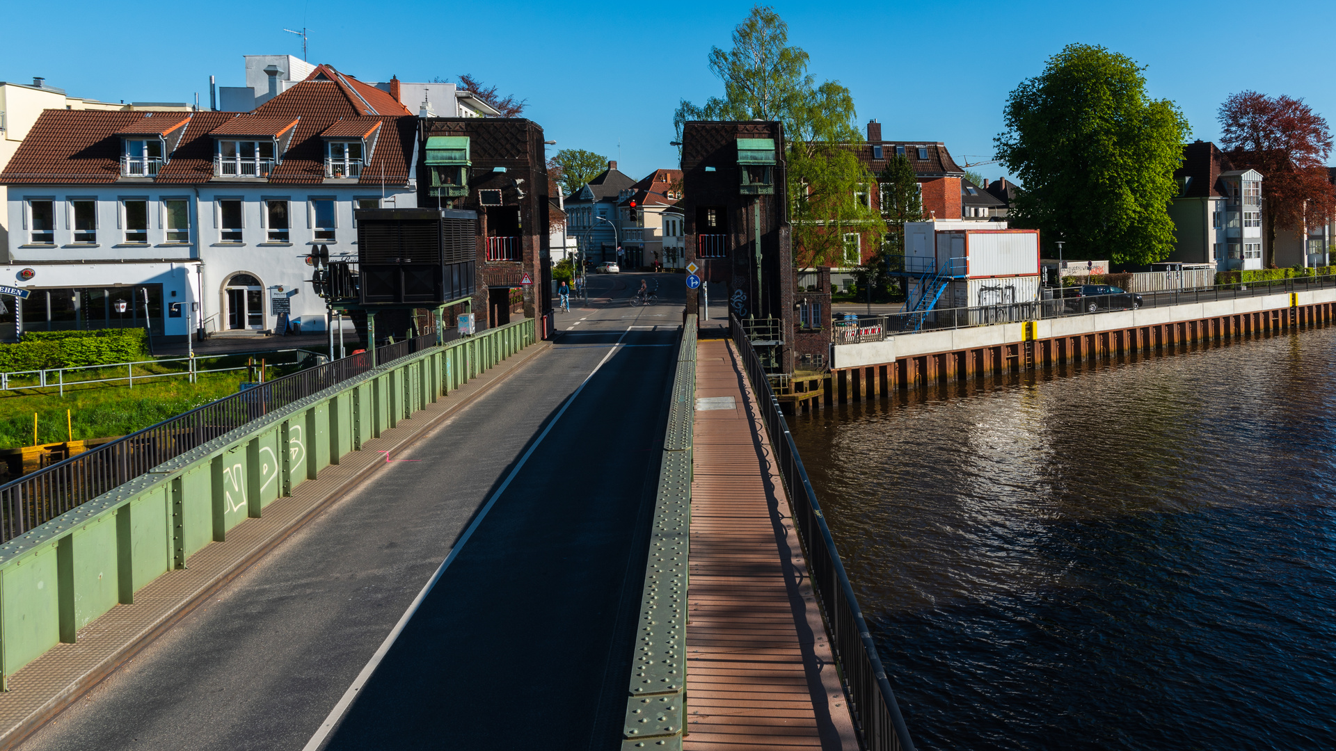 Die alte Klappbrücke