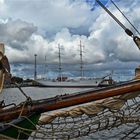 Die Alte Lady "Gorch Fock1" im Heimathafen Stralsund...