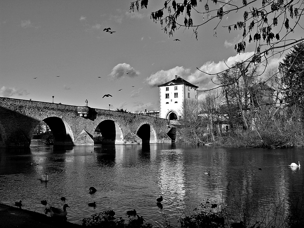 die alte Lahnbrücke