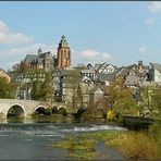 Die alte Lahnbrücke in Wetzlar