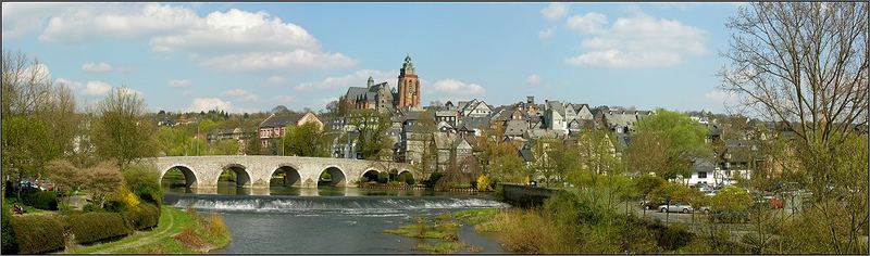 Die alte Lahnbrücke in Wetzlar