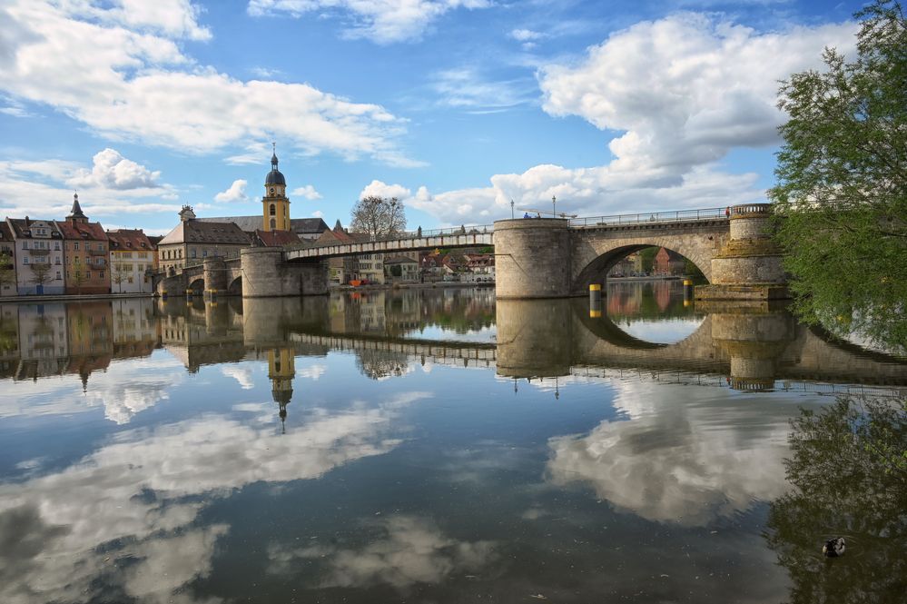 die alte Mainbrücke 