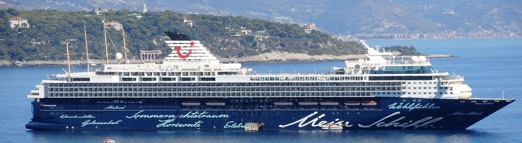 Die alte Mein Schiff 2 vor Monaco