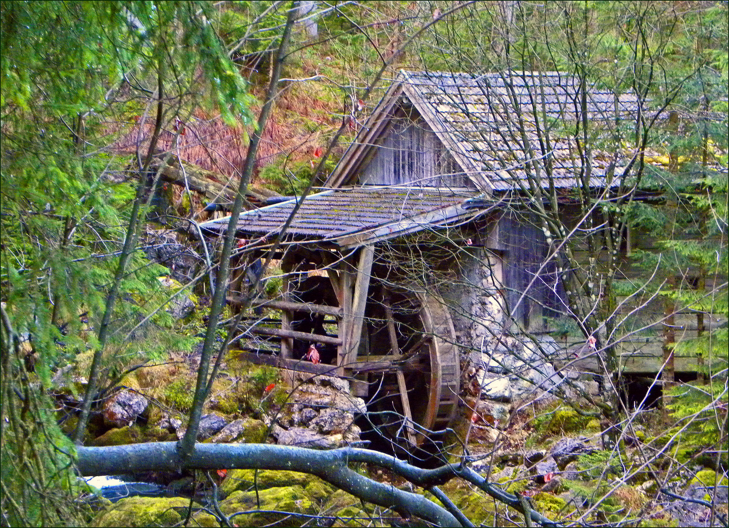 Die alte Mühle...