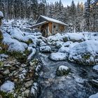 Die alte Mühle am Bach.