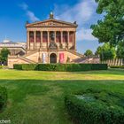 Die Alte Nationalgalerie auf der Museumsinsel von Berlin