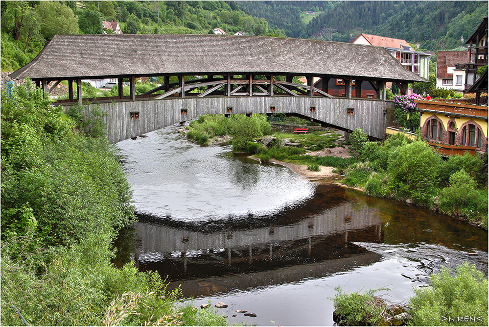 Die alte (neue) Holzbrücke