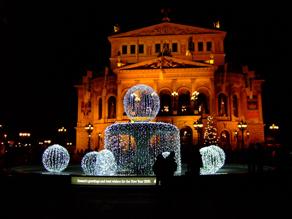 Die Alte Oper in Frankfurt.