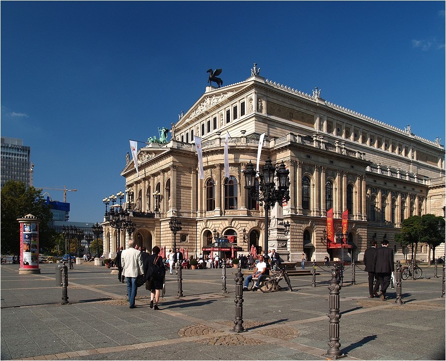 Die Alte Oper in Frankfurt am Main