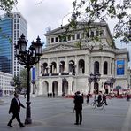 Die alte Oper in Frankfurt/Main