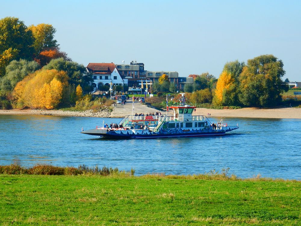 Die alte Rheinfähre