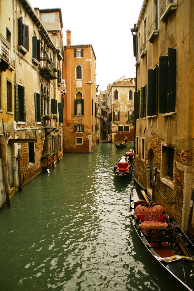 Die alte Stadt Venedig