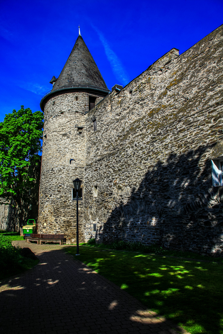 Die alte Stadtmauer....