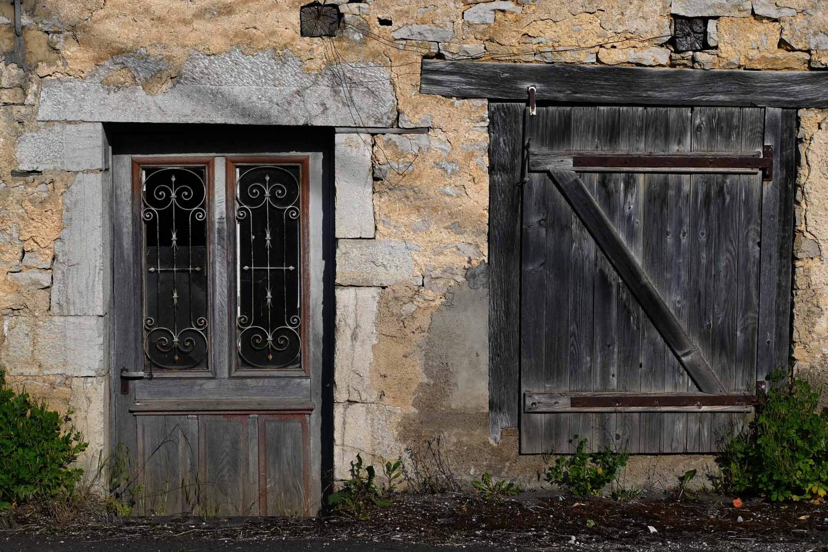 Die alte Türe -  La vieille porte