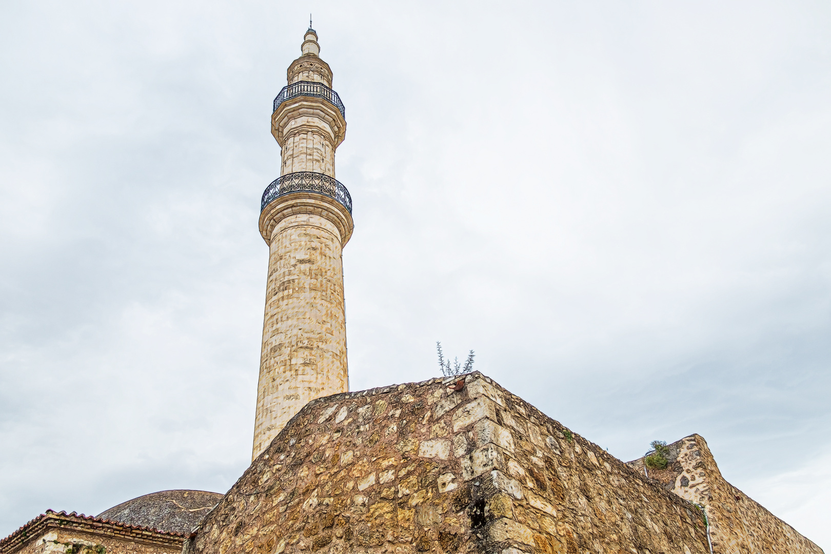 Die alte türkische Moschee