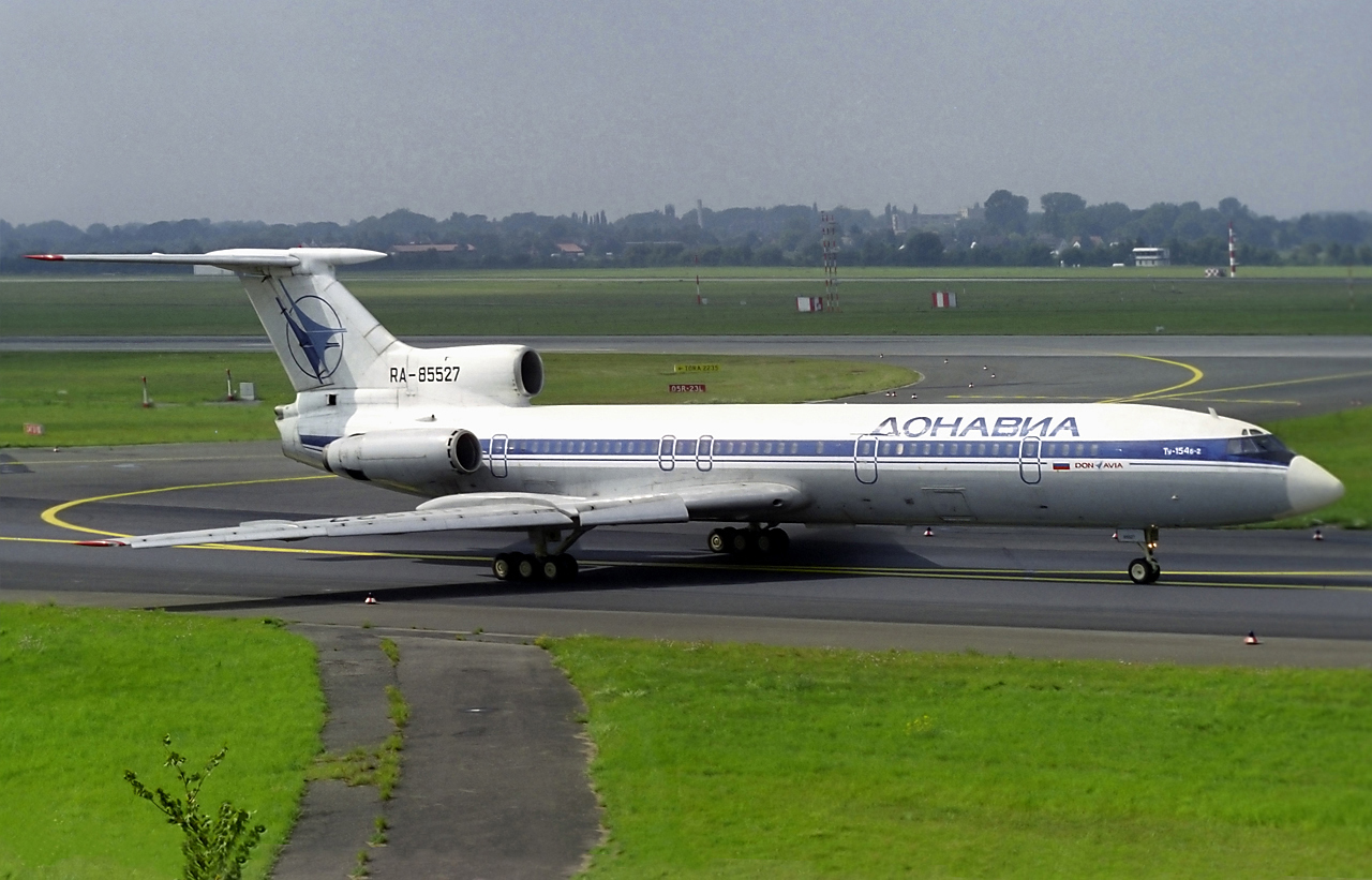 Die alte Tupolev TU 154 B-2