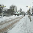 Die alte und neue "Prachtstraße" in Palanga