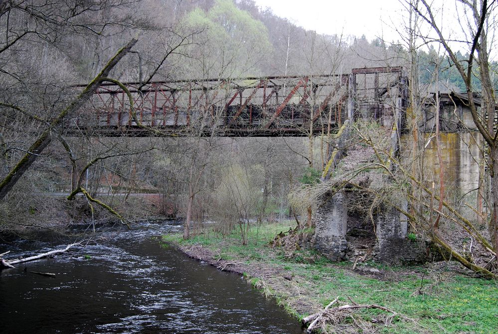 Die alte Wasserbrücke...