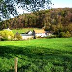 Die alte Wassermühle im Tal der Erft