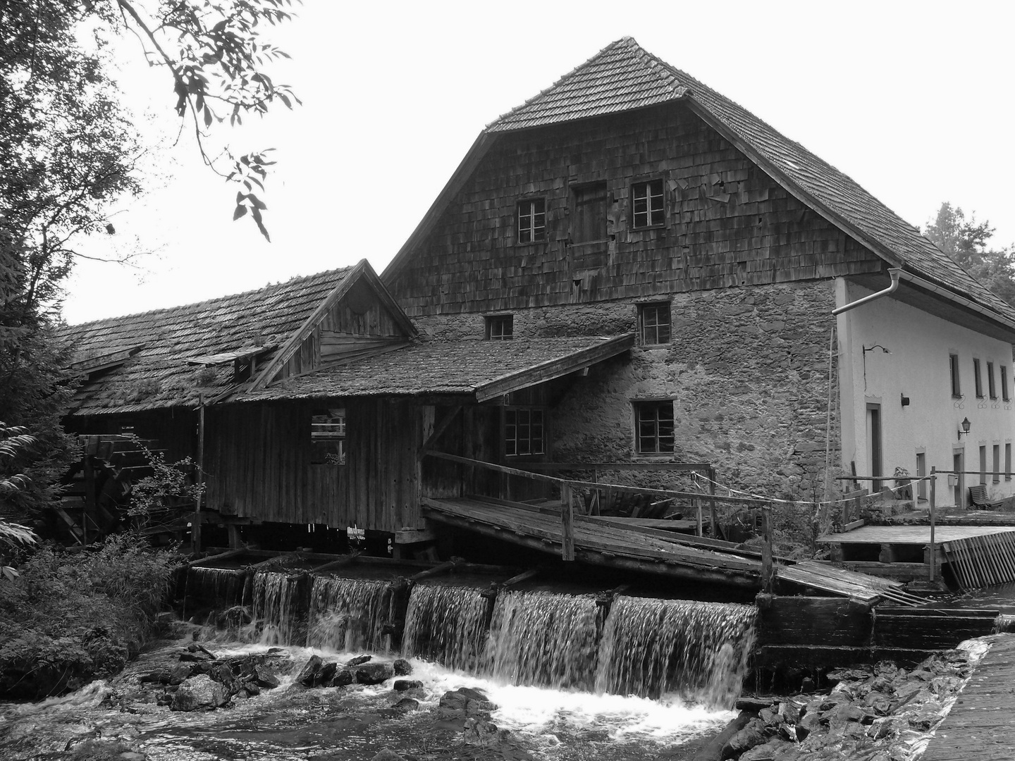 Die alte Wassermühle von Böbrach