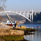 Die alte Werft der Entdecker an der Ponte Arrábida