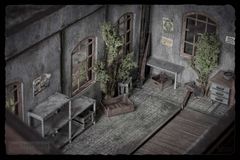 "Die alte Werkstatt" - Modell 1:32