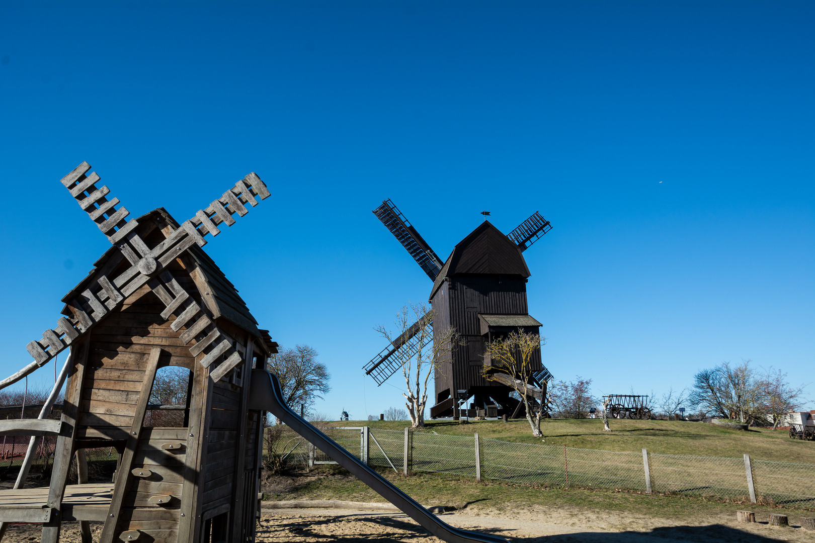 Die alte Windmühle