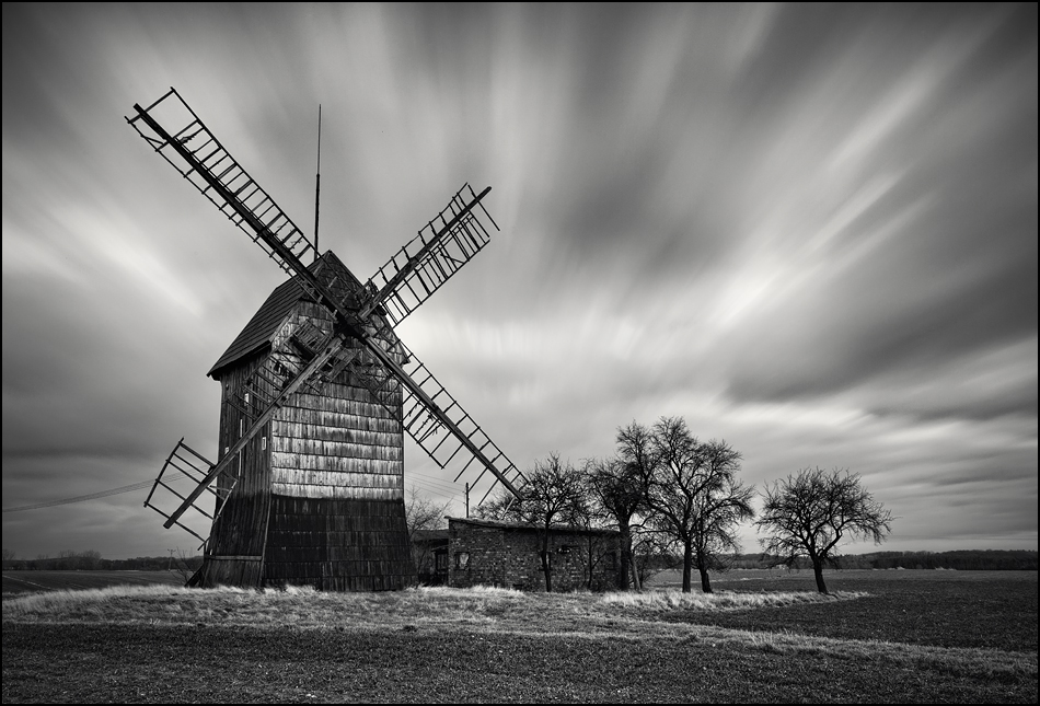 Die alte Windmühle