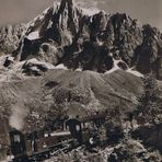 Die alte Zahnradbahn von Chamonix zum Montenvers