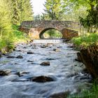 Die alte Zinnbrücke zwischen Seyde und Rehefeld mit der Wilden Weißritz