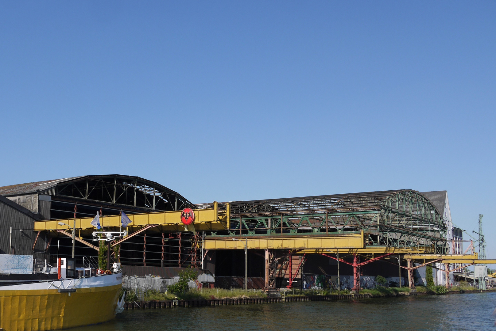 die alten Osmo-Hallen in Münsters Hafen