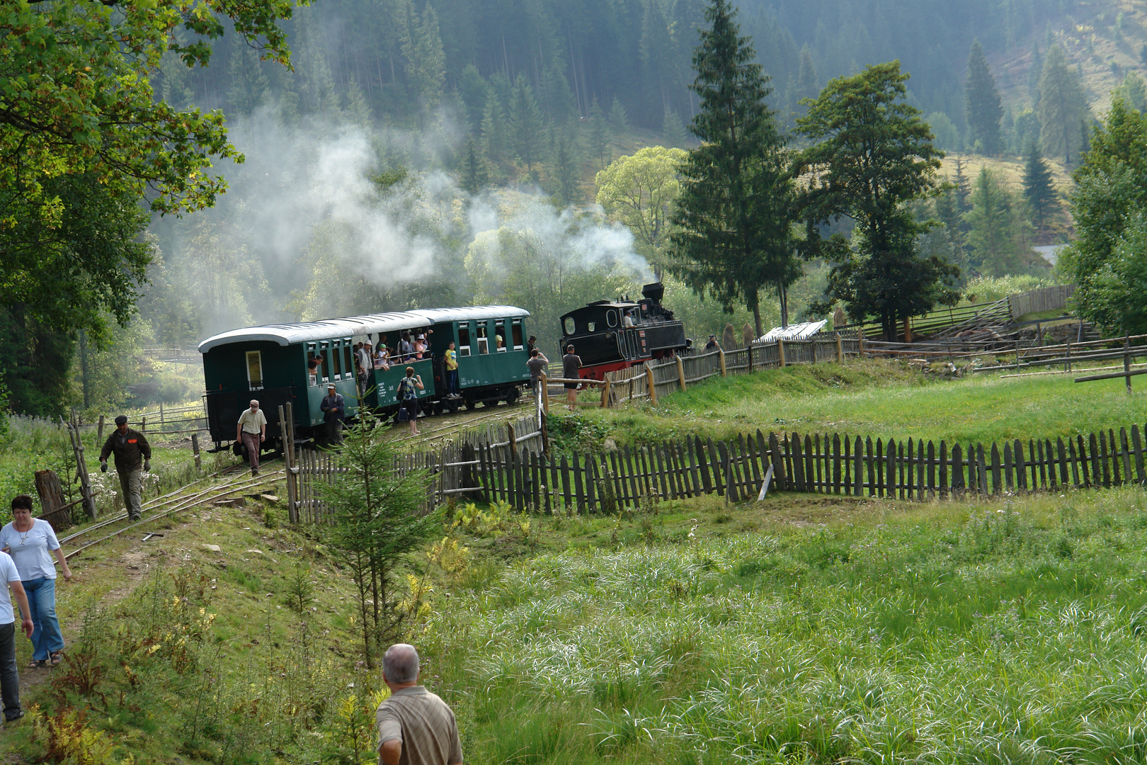 Die alten Räder.