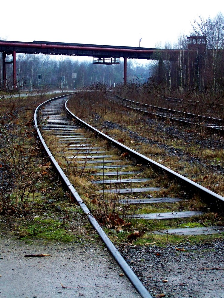 Die alten Transportschienen