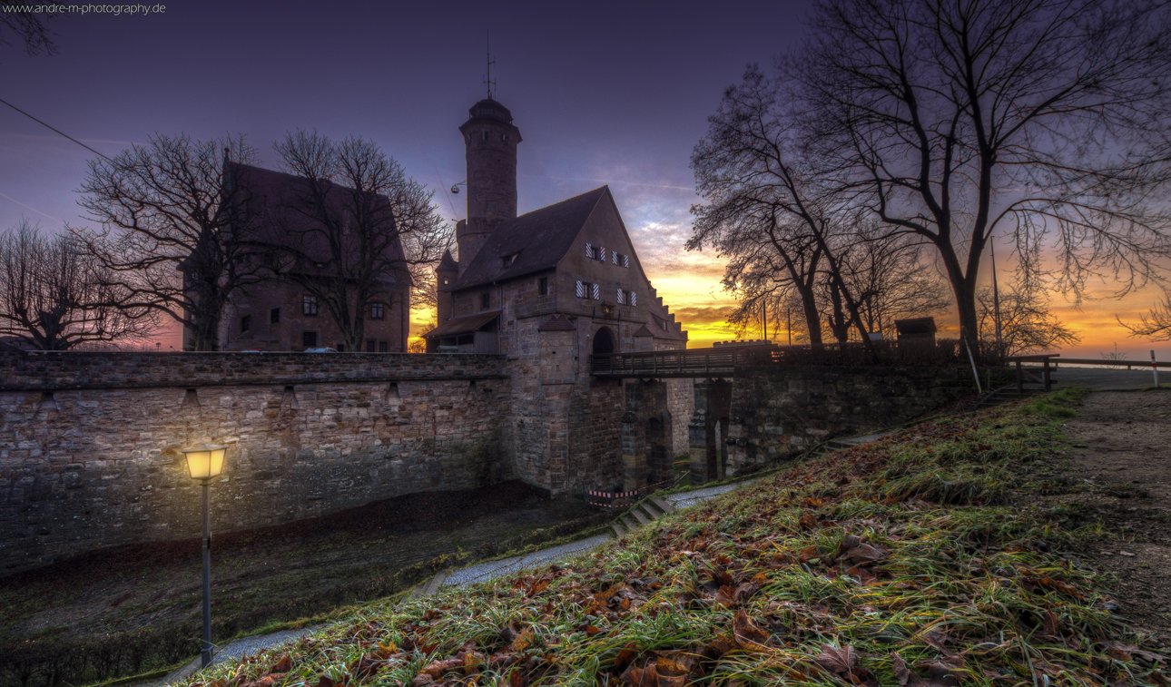 Die Altenburg im Morgenlicht