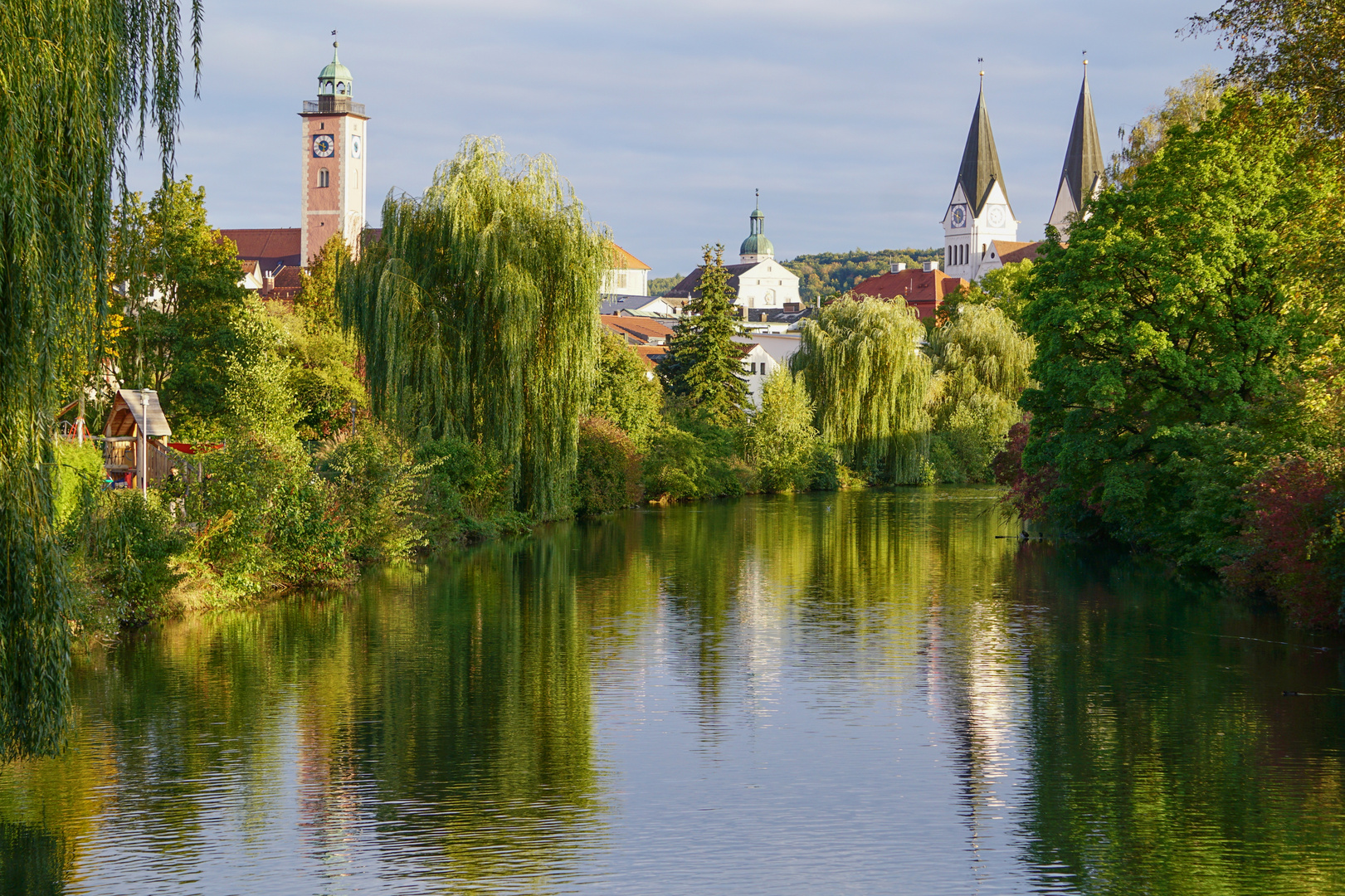 Die Altmühl in Eichstätt