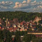 Die Altstadt und der rote Zug...