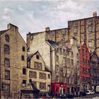 Die Altstadt von Edinburgh ...